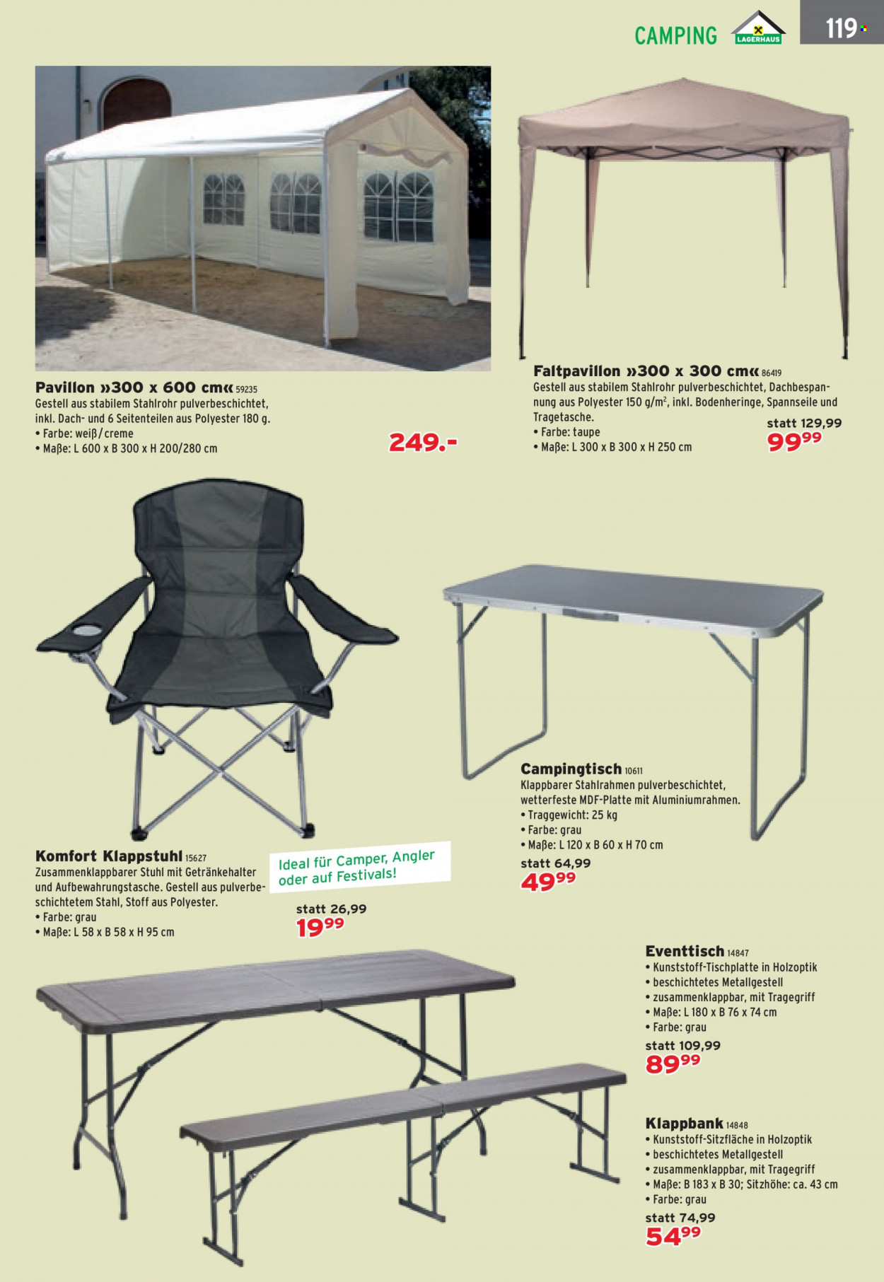 Angebote Salzburger Lagerhaus. Seite 121