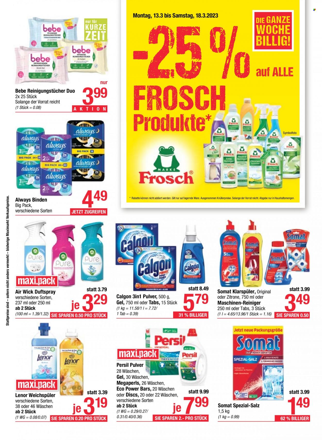 Angebote Maximarkt - 13.3.2023 - 18.3.2023. Seite 16