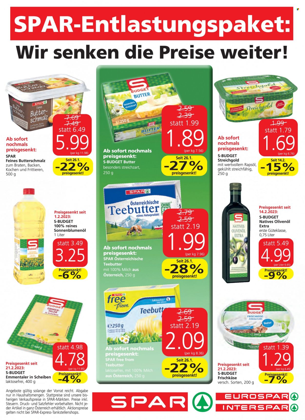 Angebote SPAR - 11.3.2023 - 12.3.2023. Seite 1