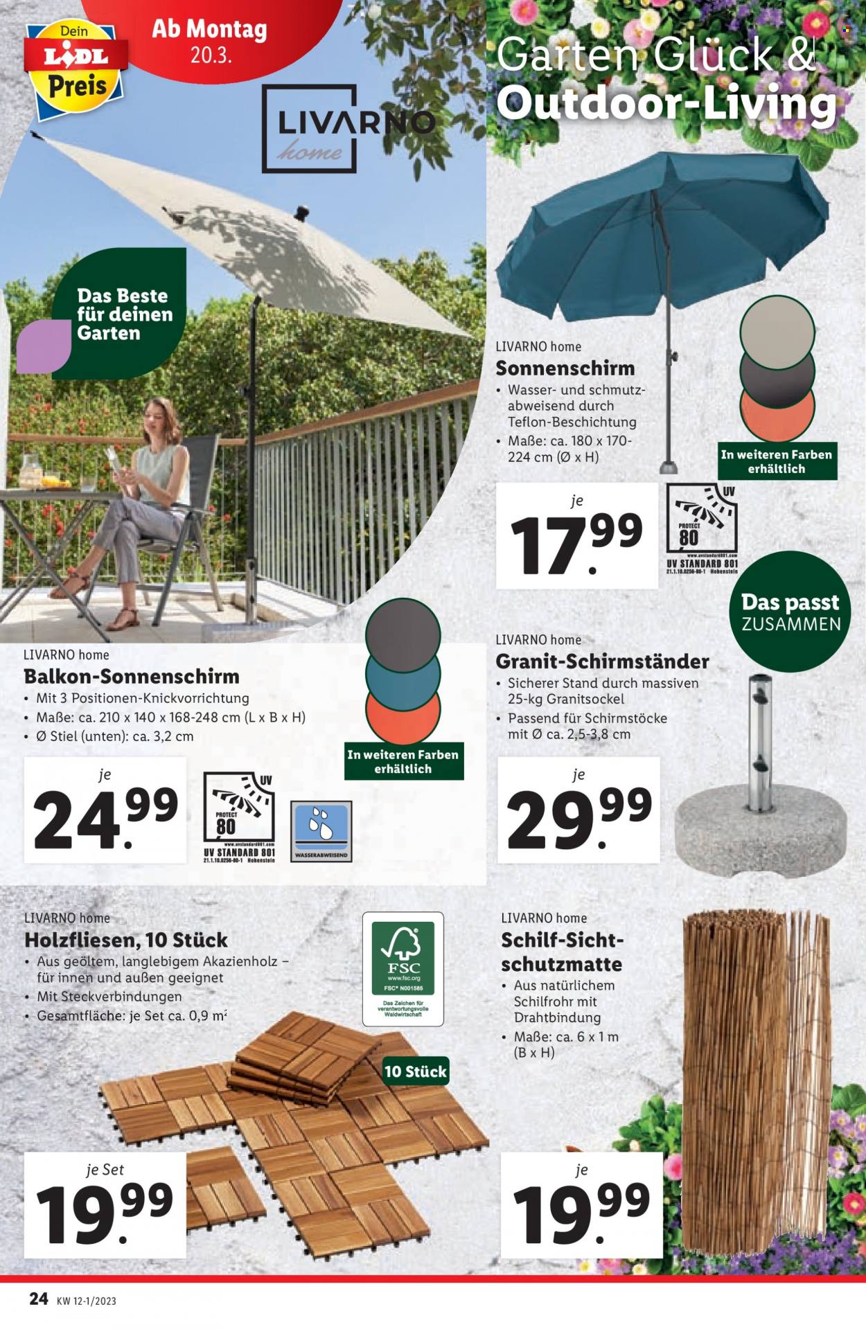 Angebote Lidl - 16.3.2023 - 22.3.2023. Seite 24