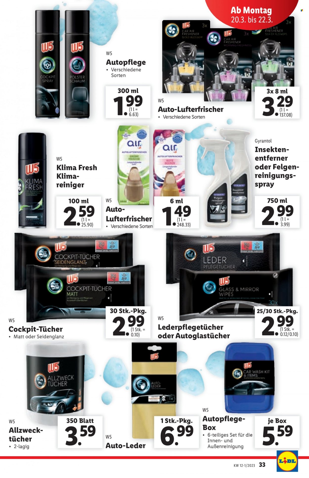 Angebote Lidl - 16.3.2023 - 22.3.2023. Seite 33