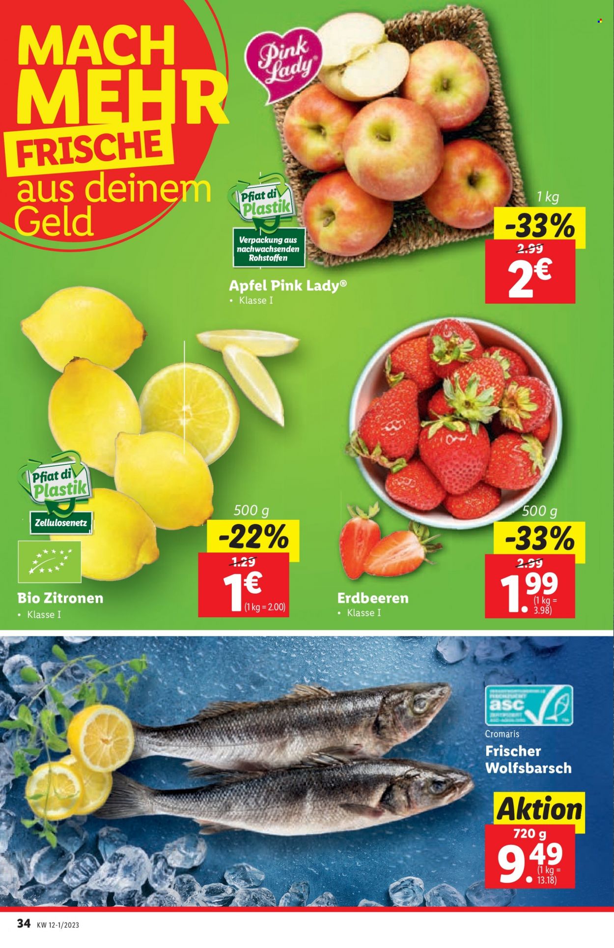 Angebote Lidl - 16.3.2023 - 22.3.2023. Seite 34