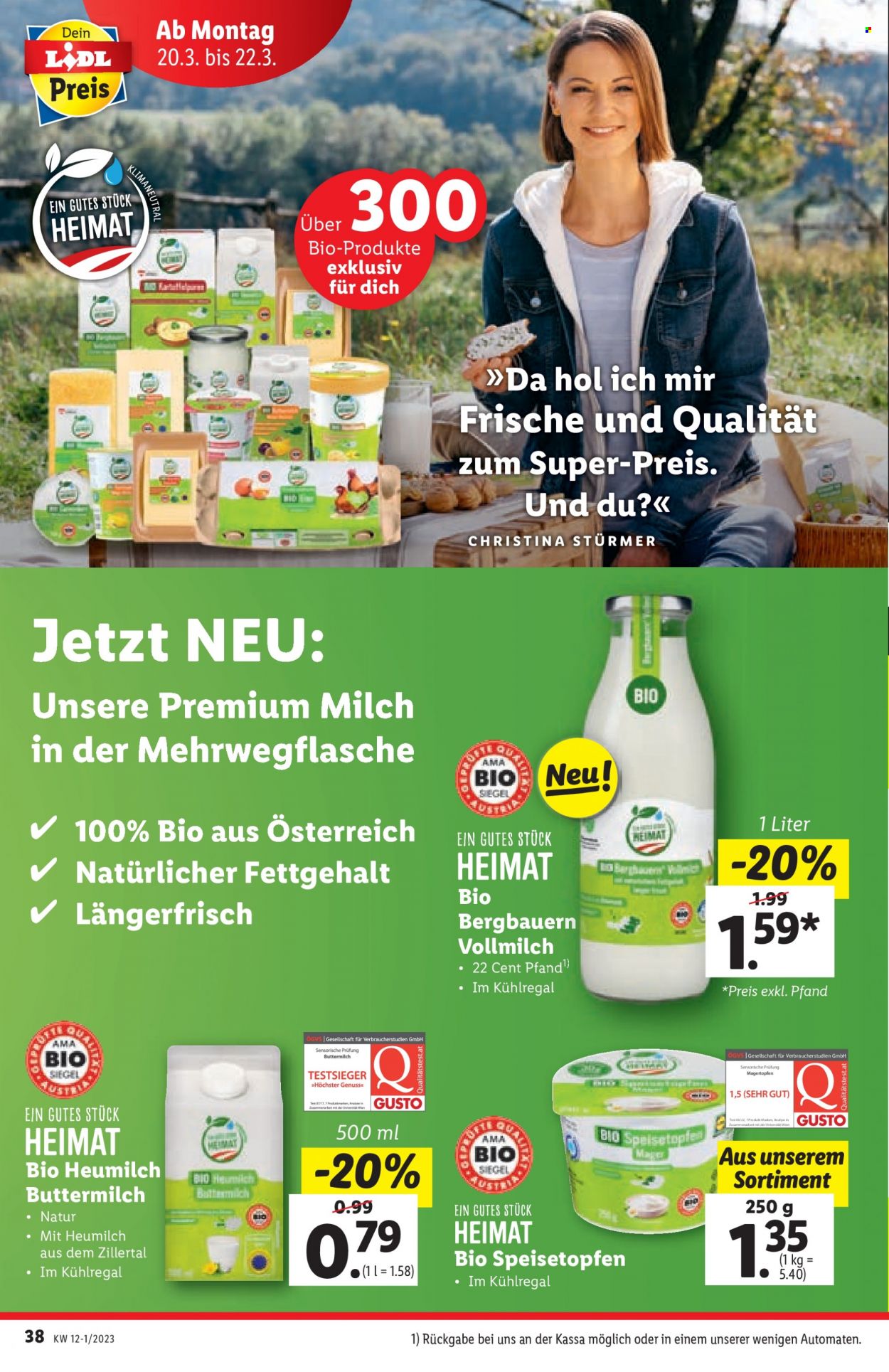 Angebote Lidl - 16.3.2023 - 22.3.2023. Seite 38
