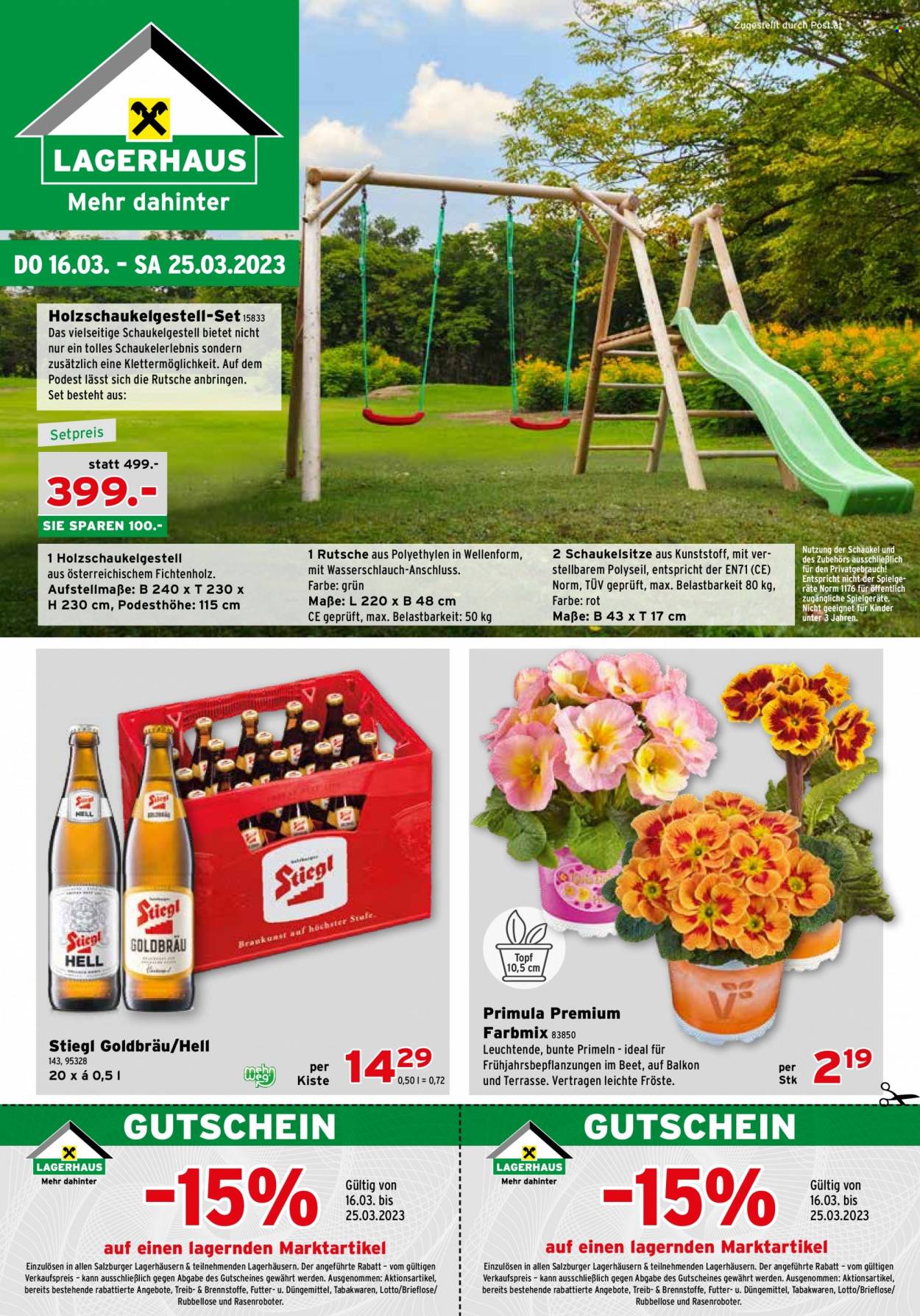 Angebote Salzburger Lagerhaus - 16.3.2023 - 25.3.2023. Seite 1