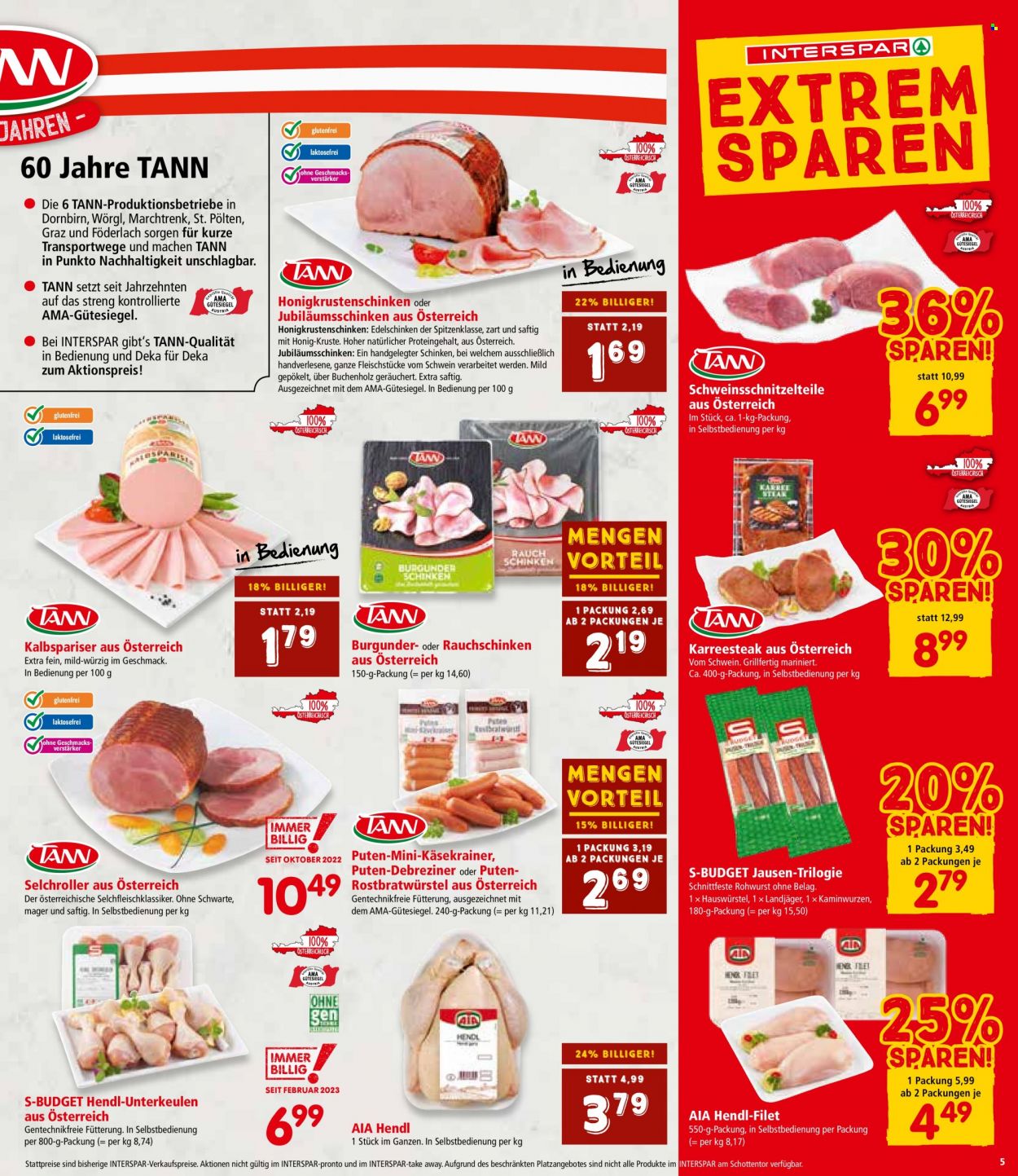 Angebote INTERSPAR - 16.3.2023 - 29.3.2023. Seite 5