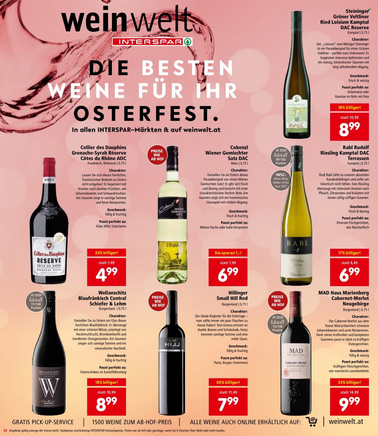 Angebote INTERSPAR - 16.3.2023 - 29.3.2023. Seite 12