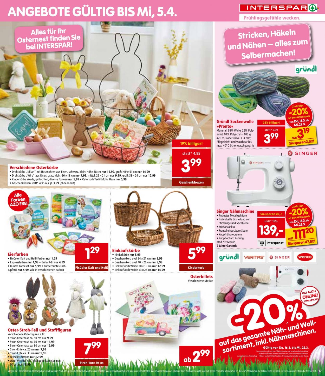 Angebote INTERSPAR - 16.3.2023 - 29.3.2023. Seite 17