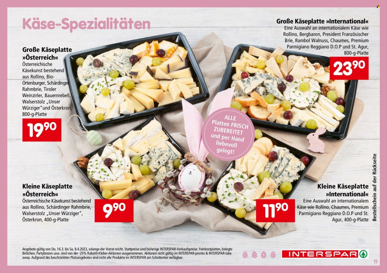 Angebote INTERSPAR - 16.3.2023 - 8.4.2023. Seite 11