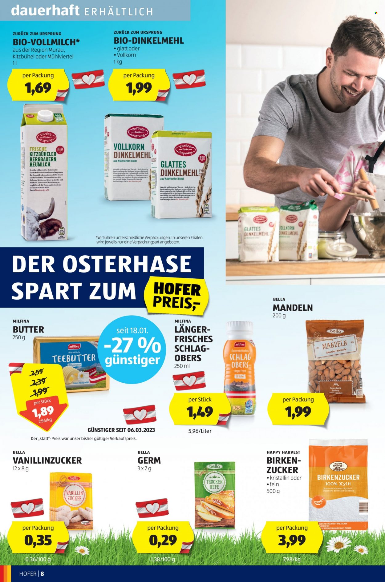 Angebote Hofer - 17.3.2023 - 23.3.2023. Seite 8