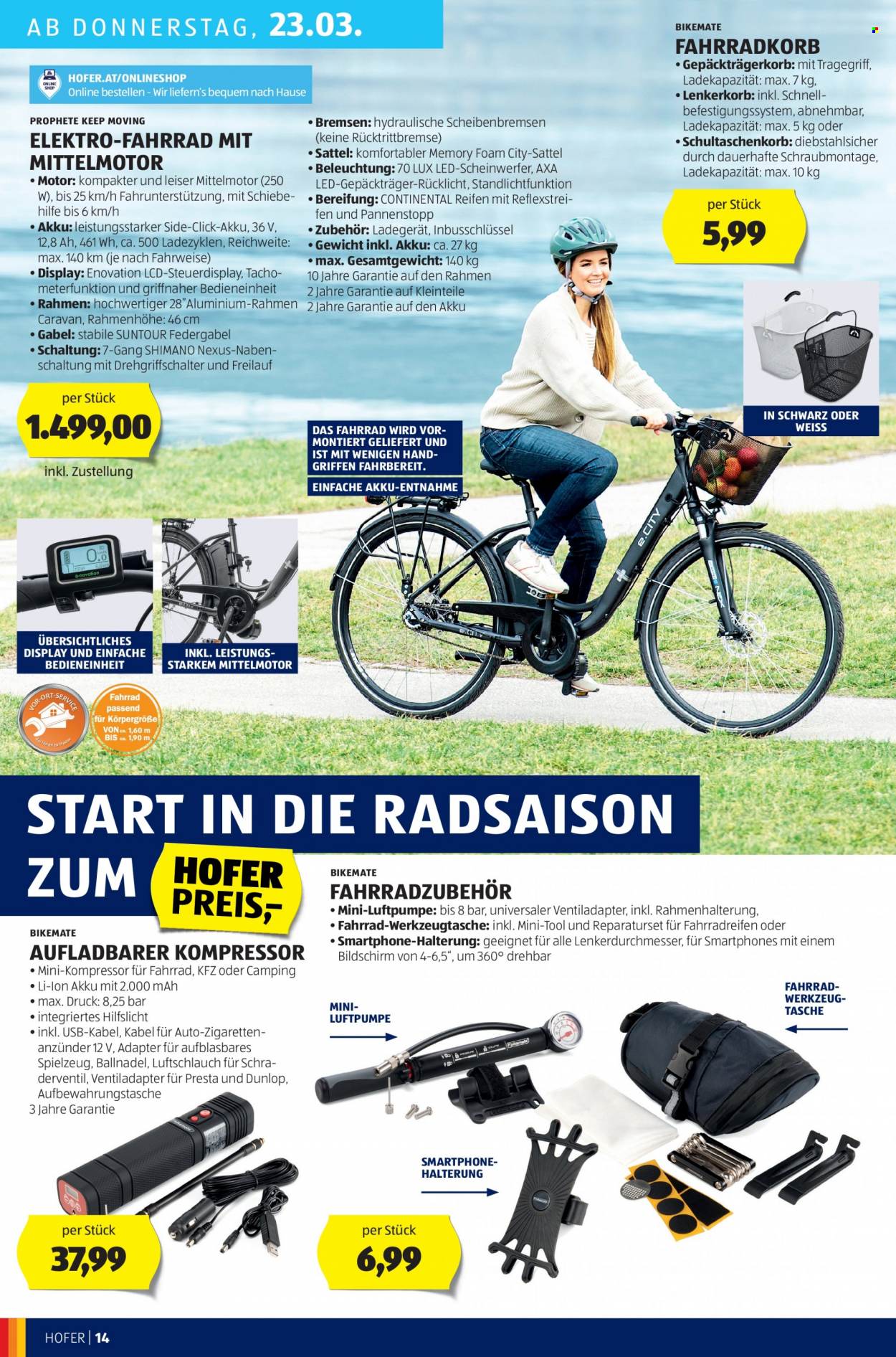 Angebote Hofer - 17.3.2023 - 23.3.2023. Seite 16