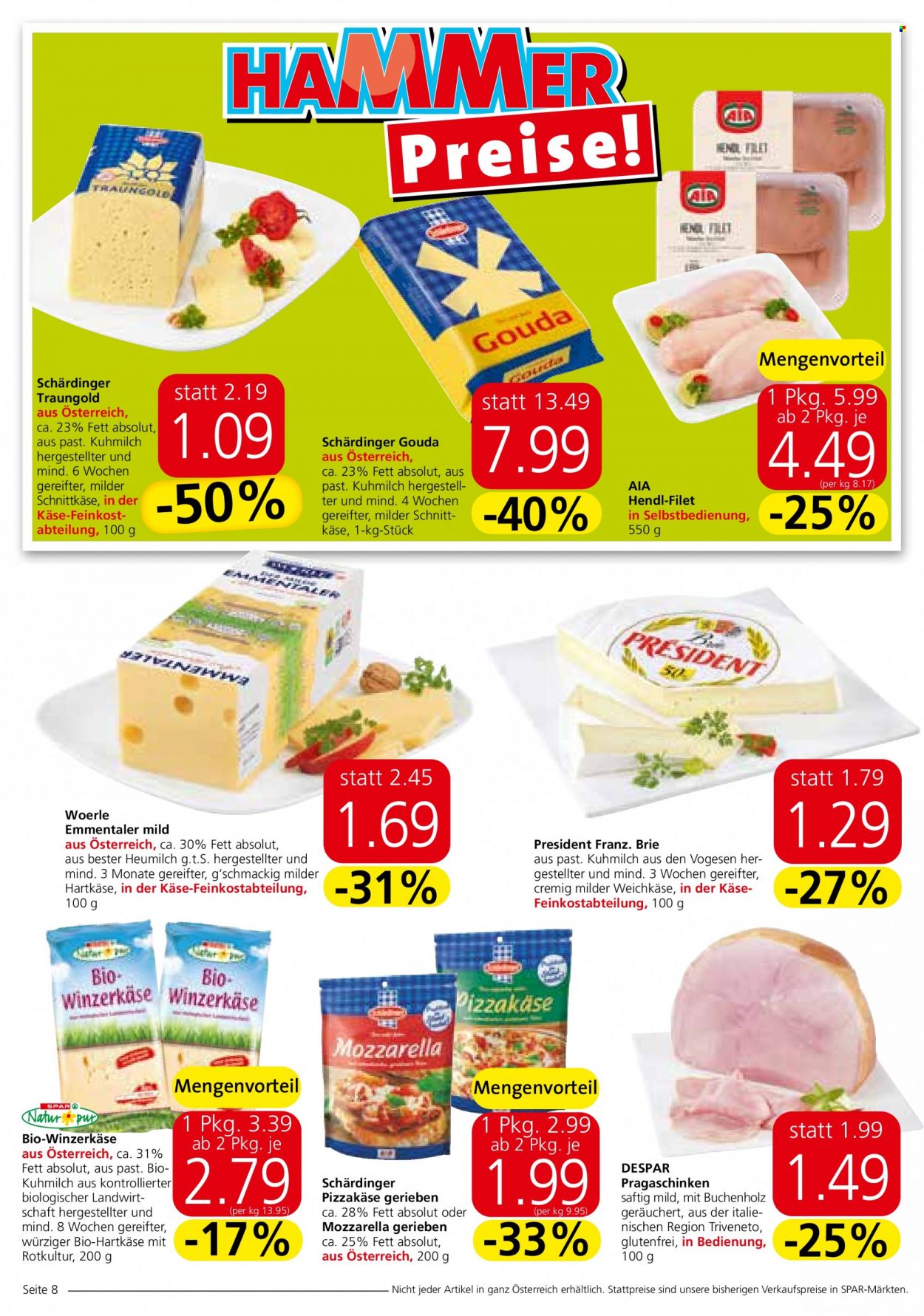 Angebote INTERSPAR - 16.3.2023 - 29.3.2023. Seite 8