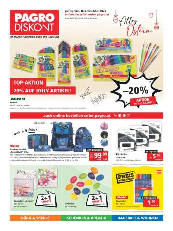 Pagro Flugblatt