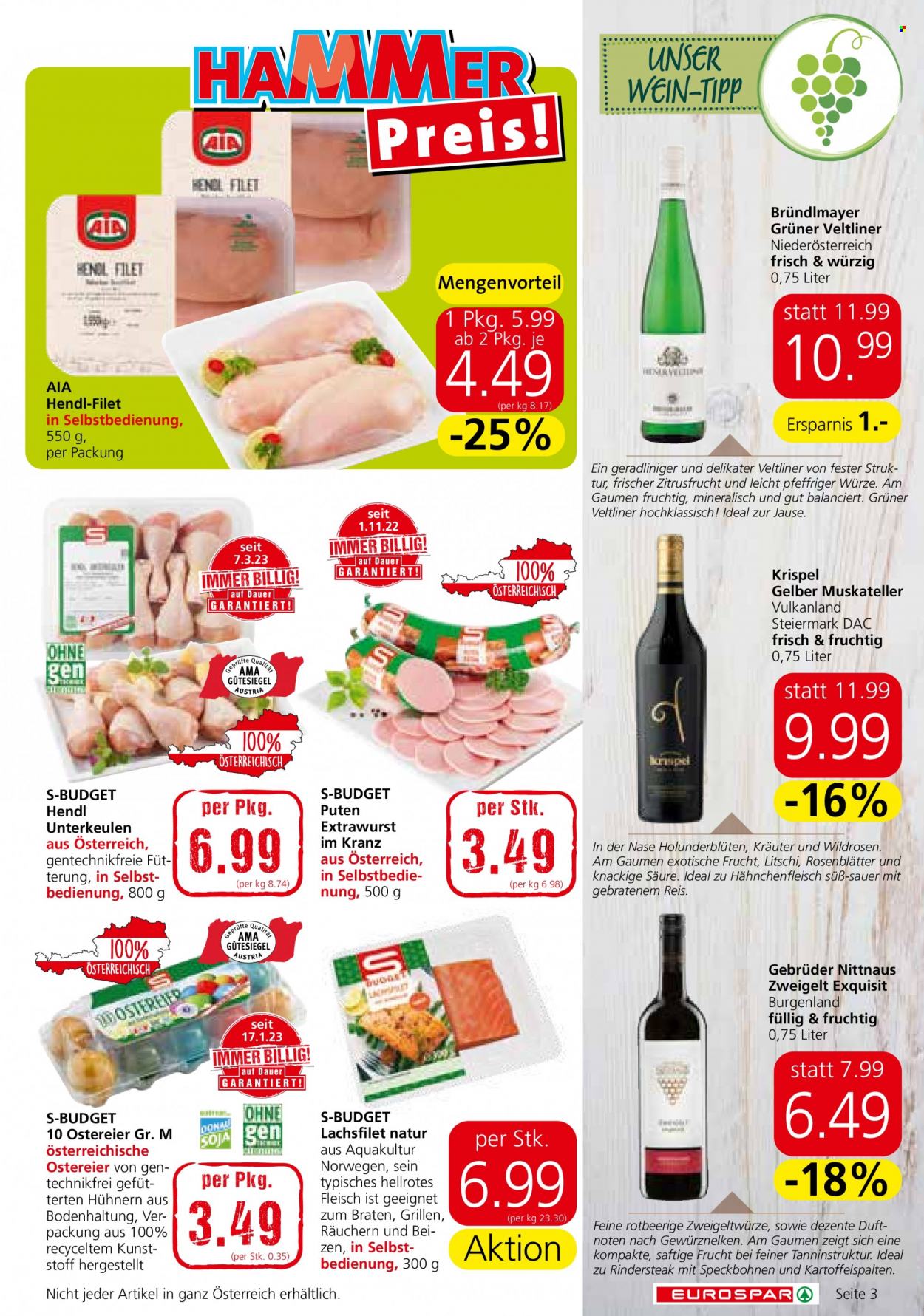 Angebote EUROSPAR - 16.3.2023 - 29.3.2023. Seite 3
