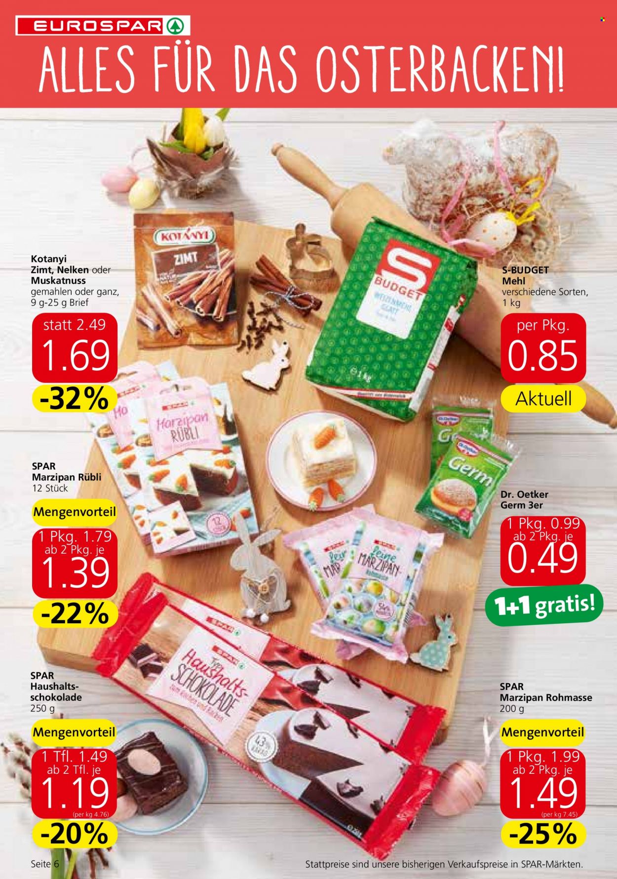 Angebote EUROSPAR - 16.3.2023 - 29.3.2023. Seite 6