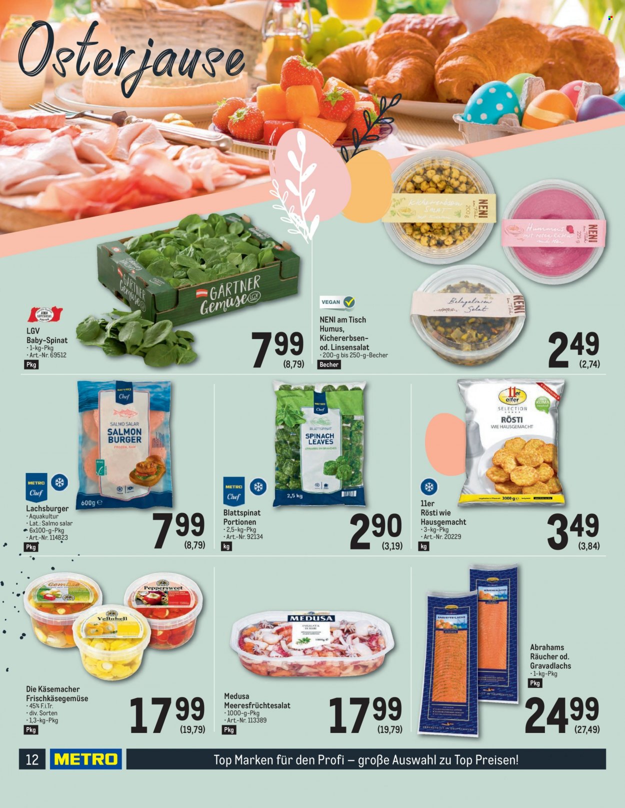 Angebote Metro - 23.3.2023 - 8.4.2023. Seite 12