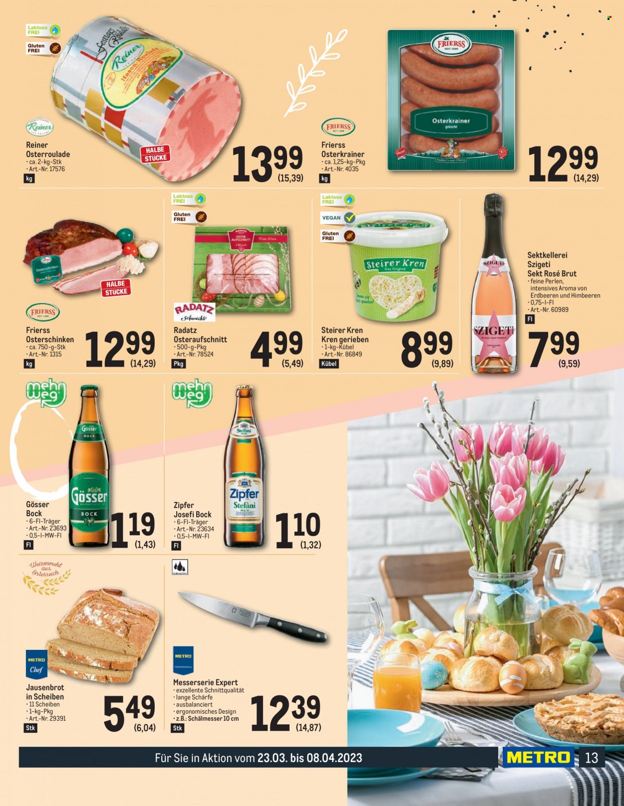 Angebote Metro - 23.3.2023 - 8.4.2023. Seite 13