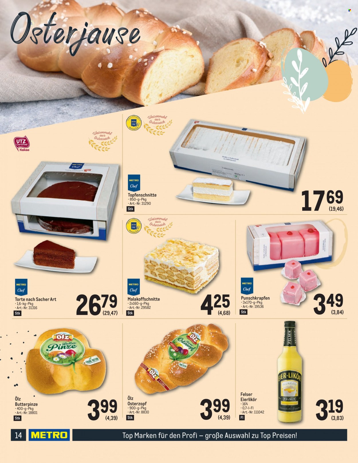 Angebote Metro - 23.3.2023 - 8.4.2023. Seite 14