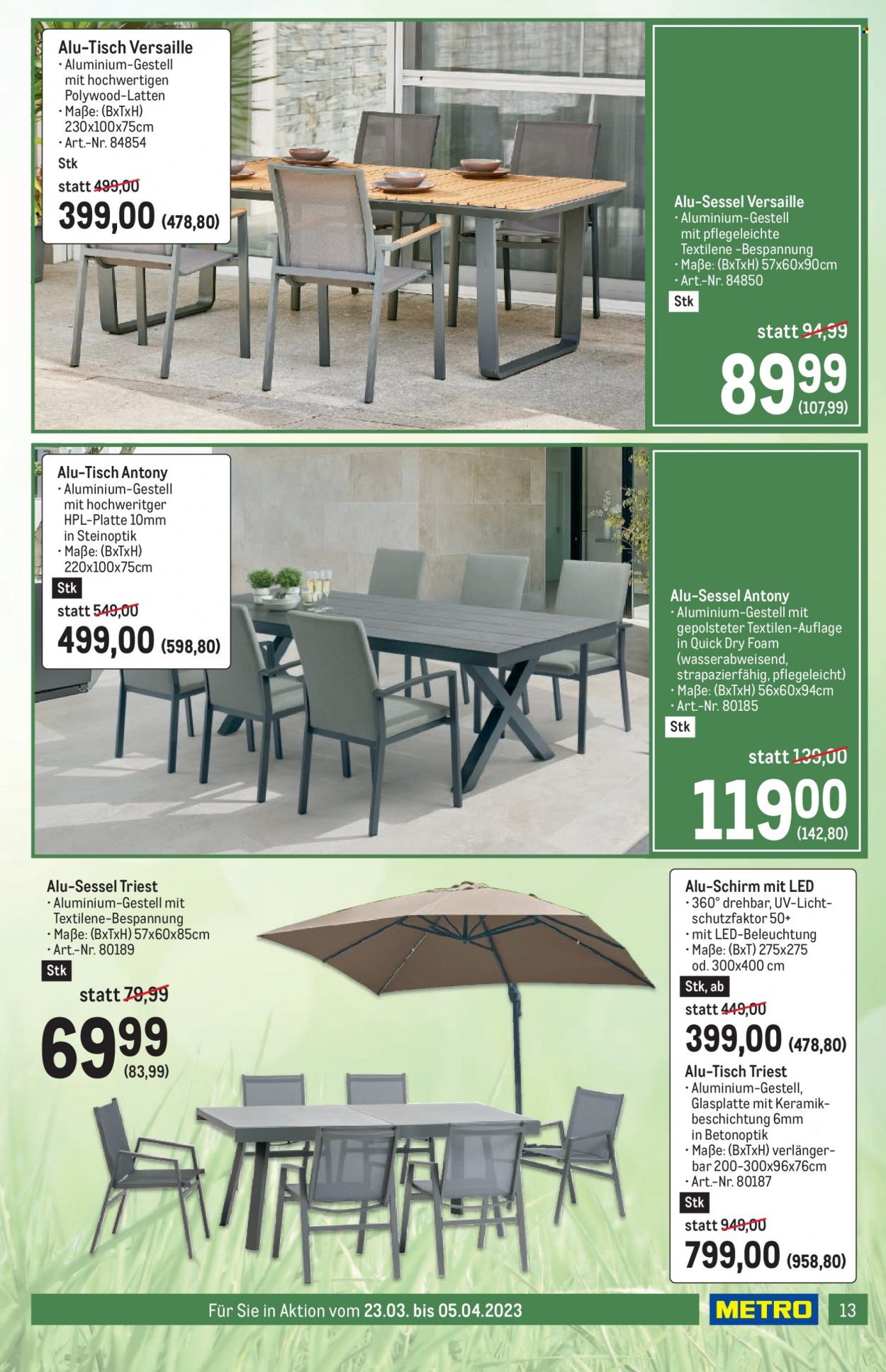 Angebote Metro - 23.3.2023 - 5.4.2023. Seite 13