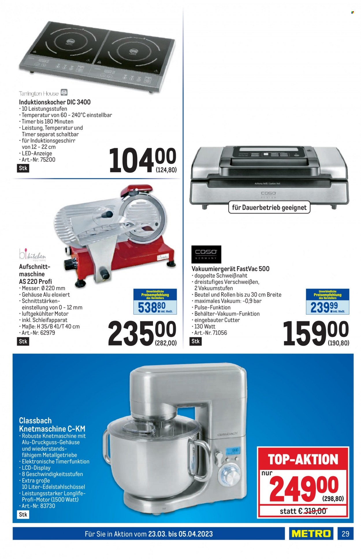 Angebote Metro - 23.3.2023 - 5.4.2023. Seite 29