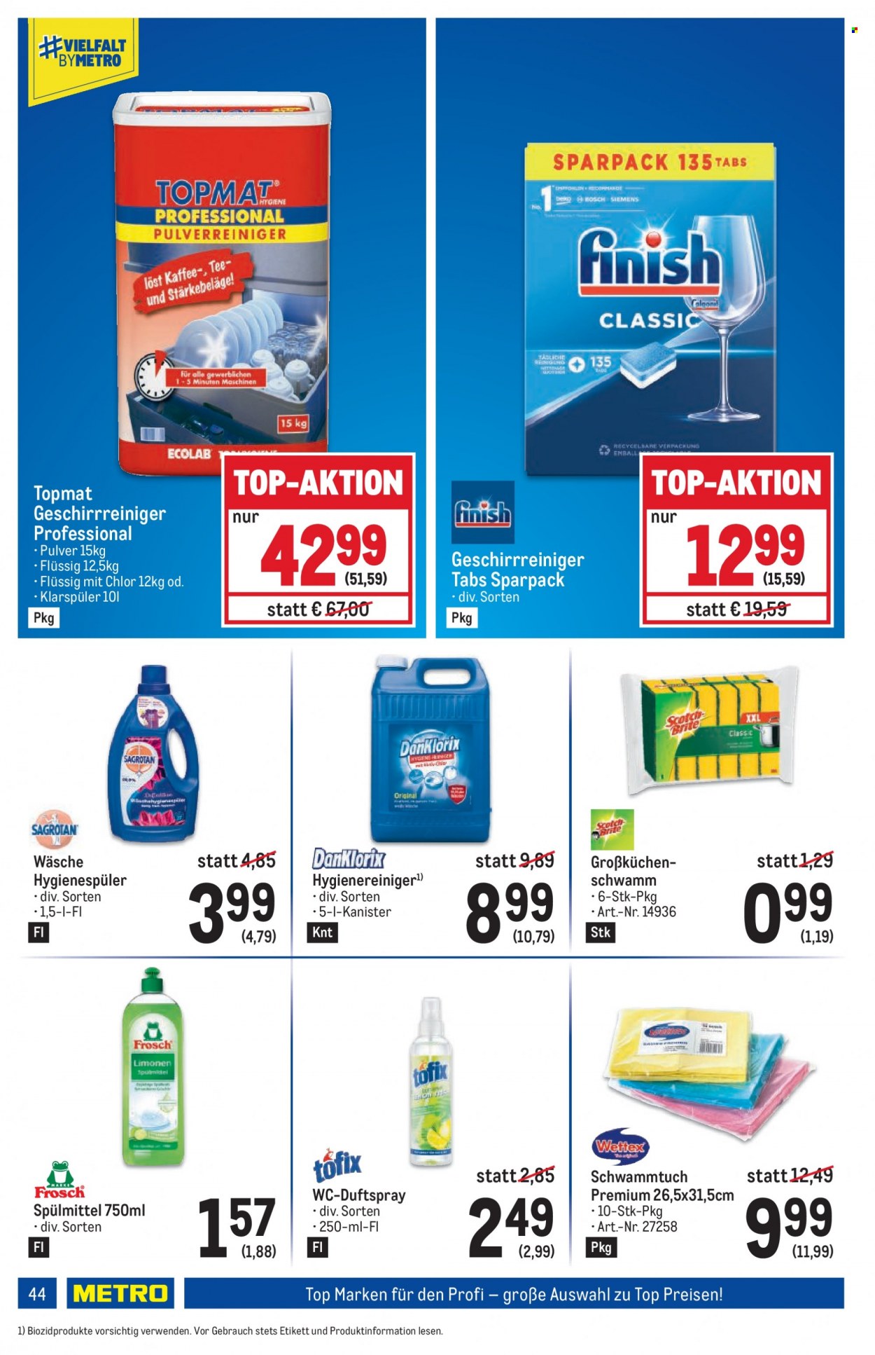 Angebote Metro - 23.3.2023 - 5.4.2023. Seite 44