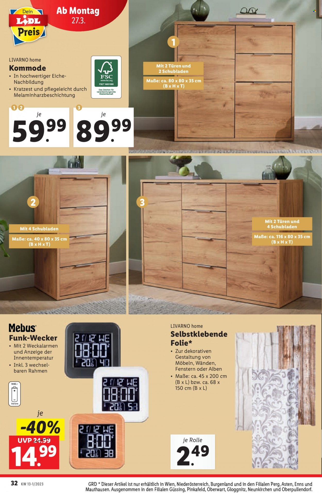 Angebote Lidl - 23.3.2023 - 29.3.2023. Seite 34