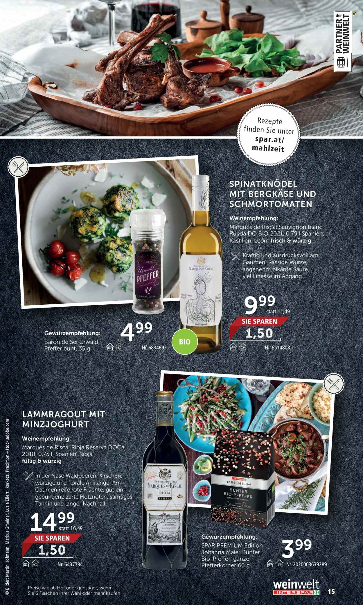 Angebote INTERSPAR - 16.3.2023 - 19.4.2023. Seite 15