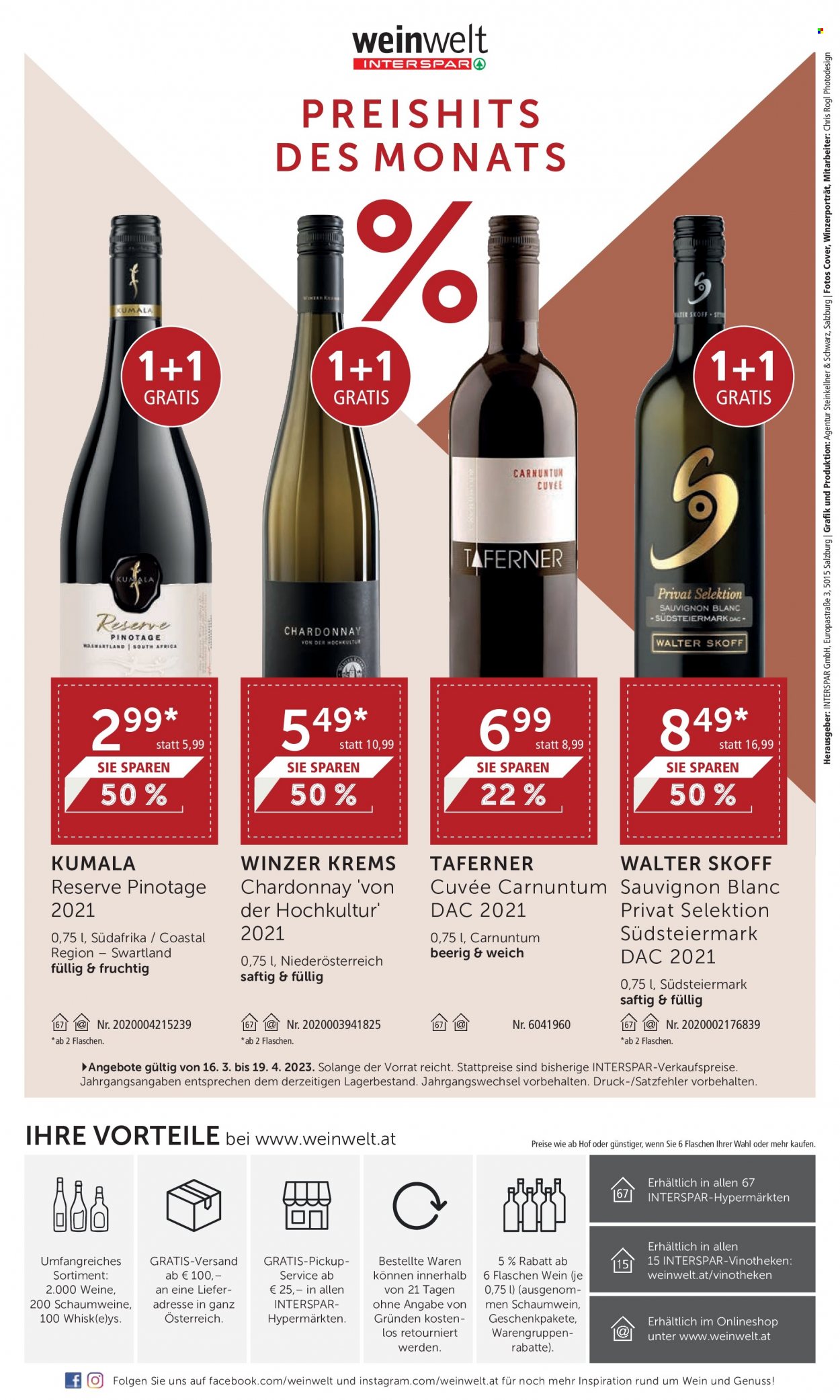 Angebote INTERSPAR - 16.3.2023 - 19.4.2023. Seite 24