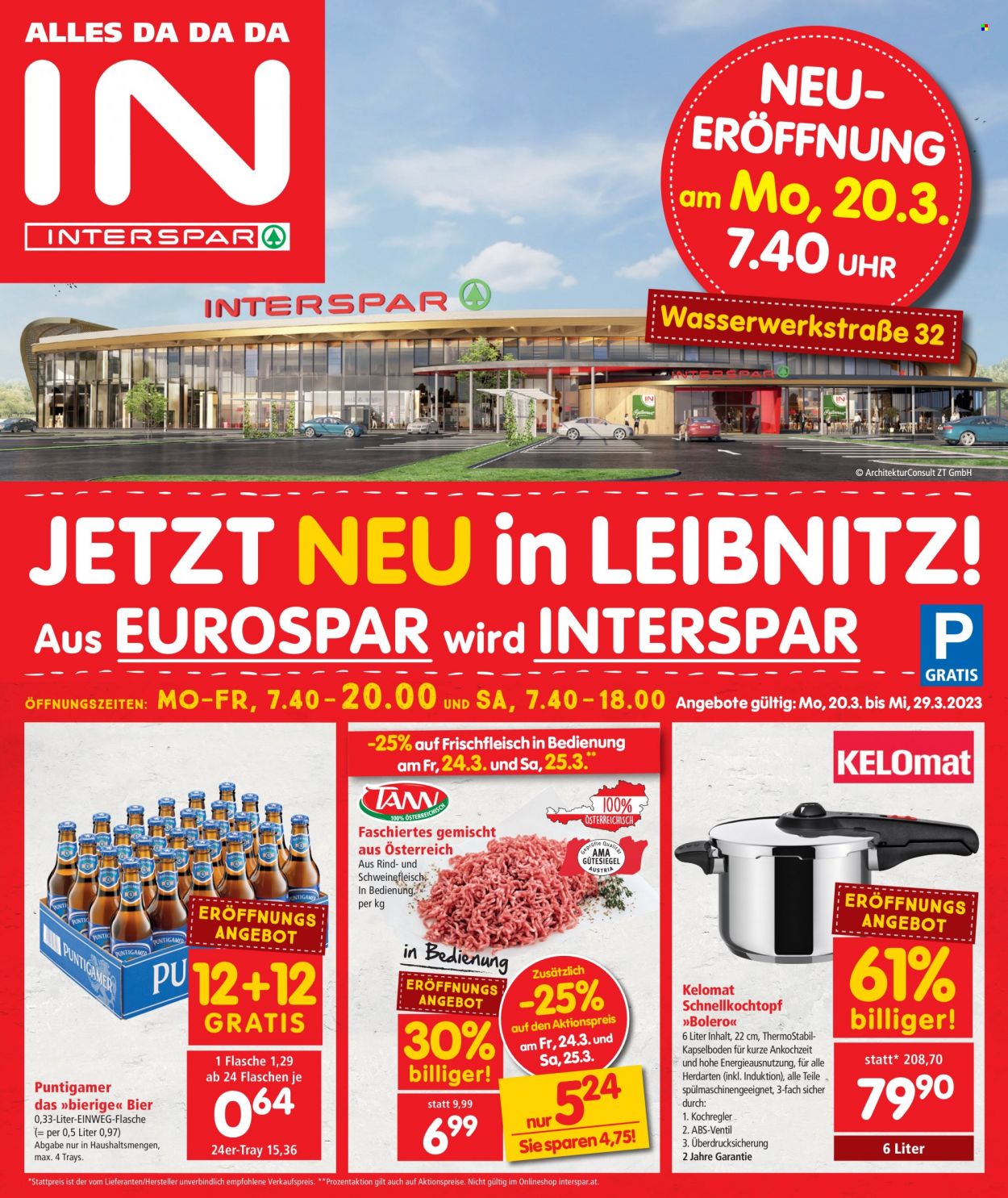 Angebote INTERSPAR - 20.3.2023 - 29.3.2023. Seite 1