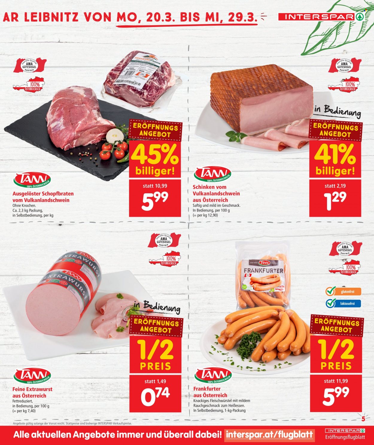 Angebote INTERSPAR - 20.3.2023 - 29.3.2023. Seite 5