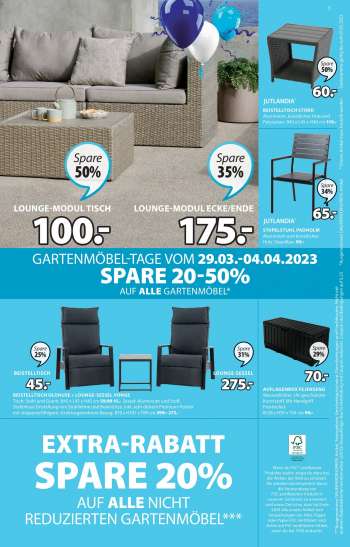 thumbnail - LOUNGE-MODULE RAVNDRUP Modulares Lounge-Set. Tischmodul: Stahl, künstliches Holz und Polyrattan. B70 x L70 x H32 cm 199,- 100,- Mittelmodul: Stahl und Polyrattan. Inkl. Premium-Polster mit strapazierfähigem, strukturgewebtem Bezug. B72 x H64 x T82 cm 229,- 150,- Eck-/Endmodul: Stahl und Polyrattan. Inkl. Premium-Polster mit strapazierfähigem, strukturgewebtem Bezug. B82 x H64 x T82 cm 269,- 175,- 199,- Gartenmöbel