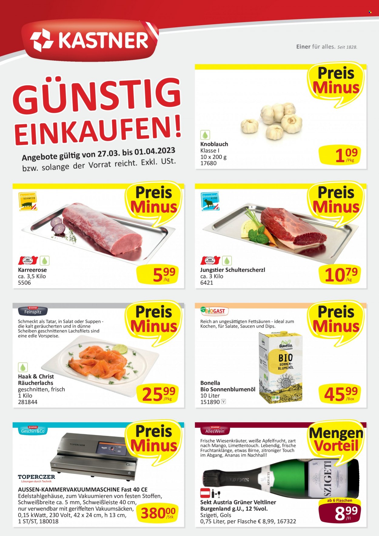 Angebote KASTNER - 27.3.2023 - 1.4.2023. Seite 1