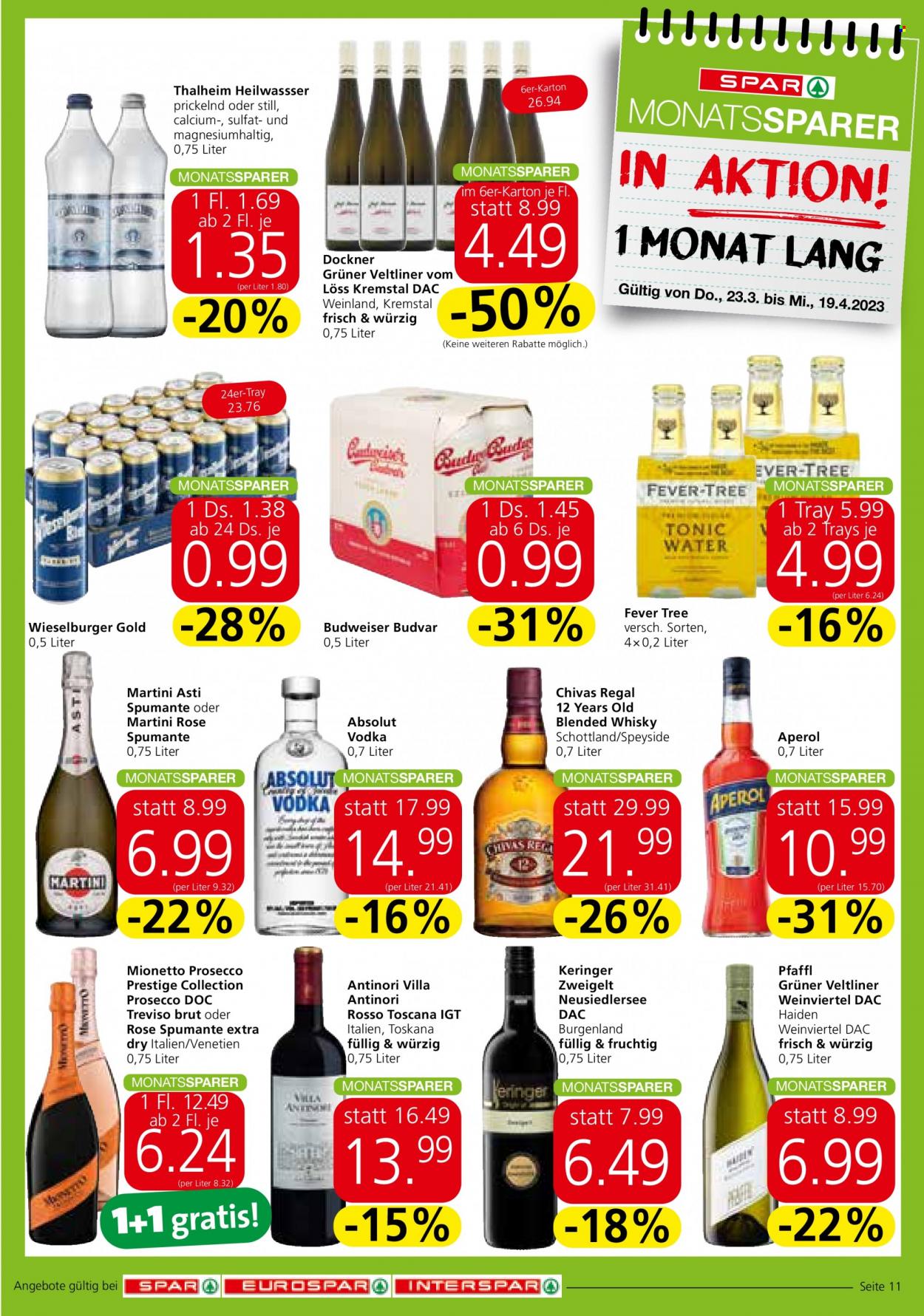 Angebote INTERSPAR - 23.3.2023 - 19.4.2023. Seite 1