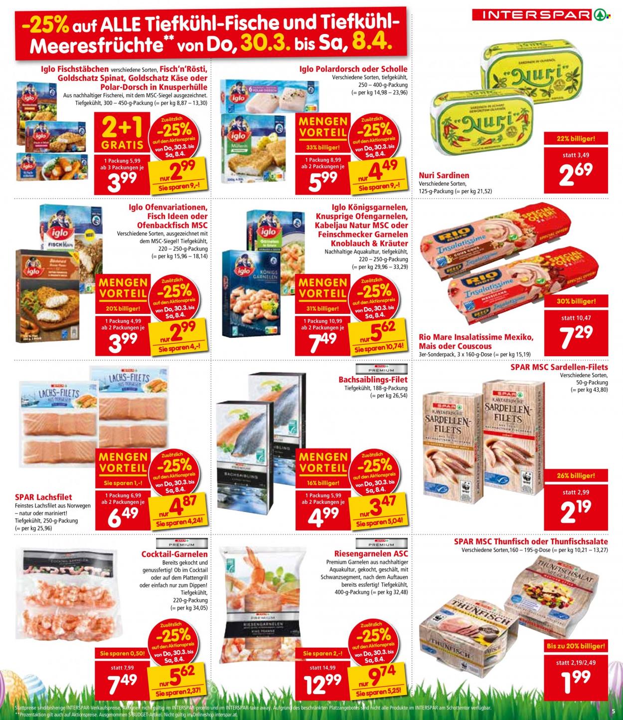 Angebote INTERSPAR - 30.3.2023 - 12.4.2023. Seite 5