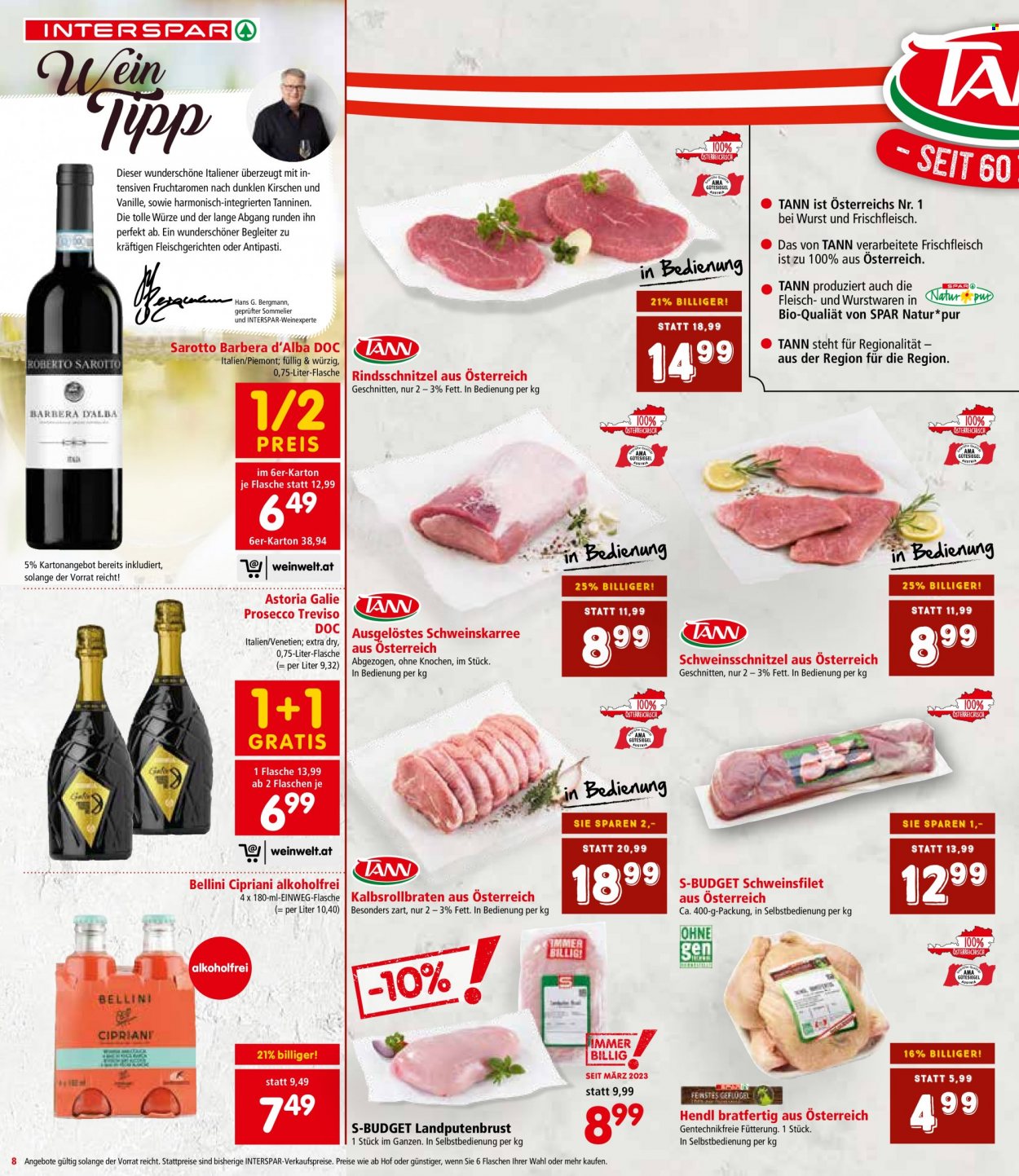 Angebote INTERSPAR - 30.3.2023 - 12.4.2023. Seite 8