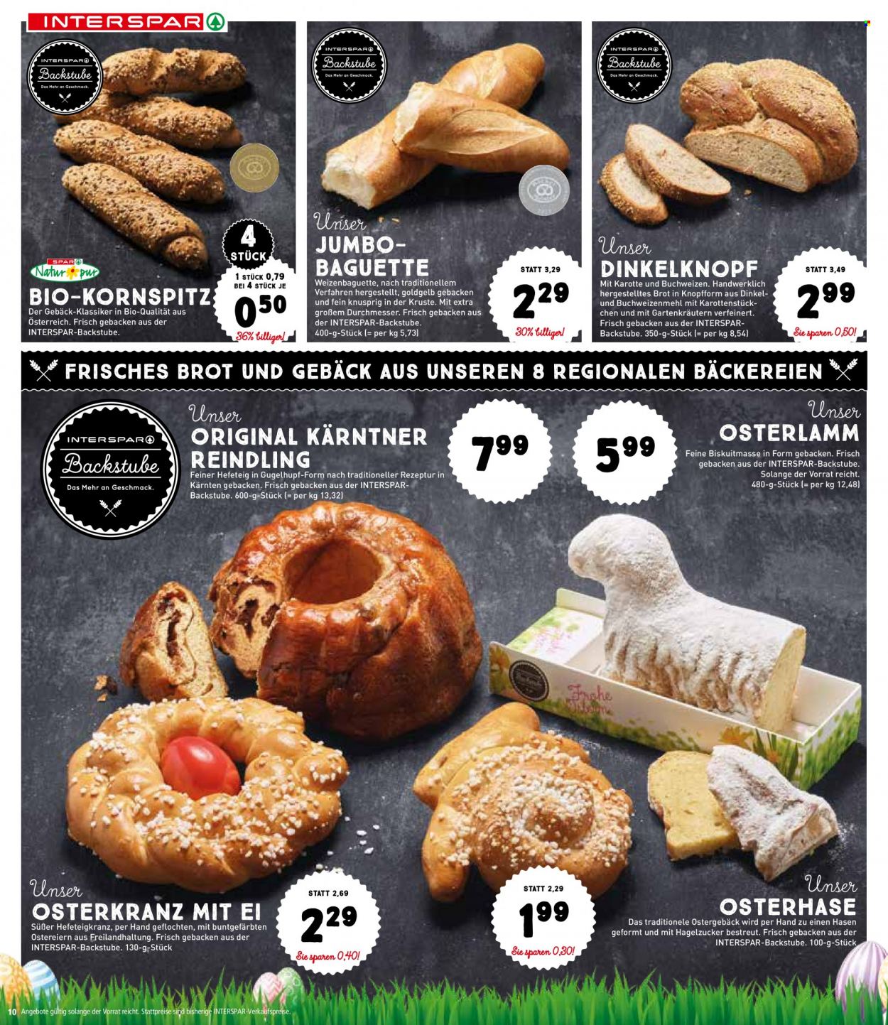 Angebote INTERSPAR - 30.3.2023 - 12.4.2023. Seite 10
