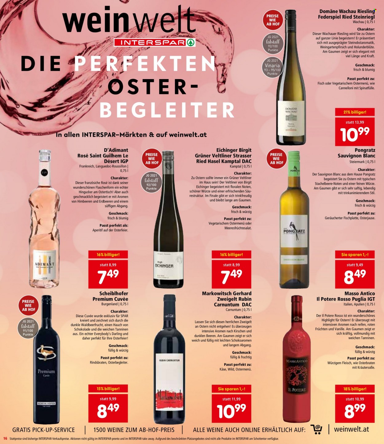 Angebote INTERSPAR - 30.3.2023 - 12.4.2023. Seite 16