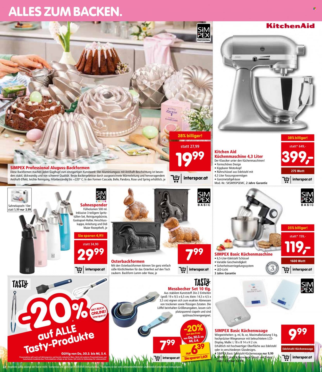 Angebote INTERSPAR - 30.3.2023 - 12.4.2023. Seite 22