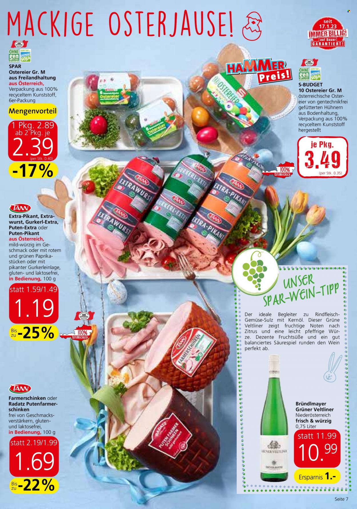 Angebote INTERSPAR - 30.3.2023 - 12.4.2023. Seite 7