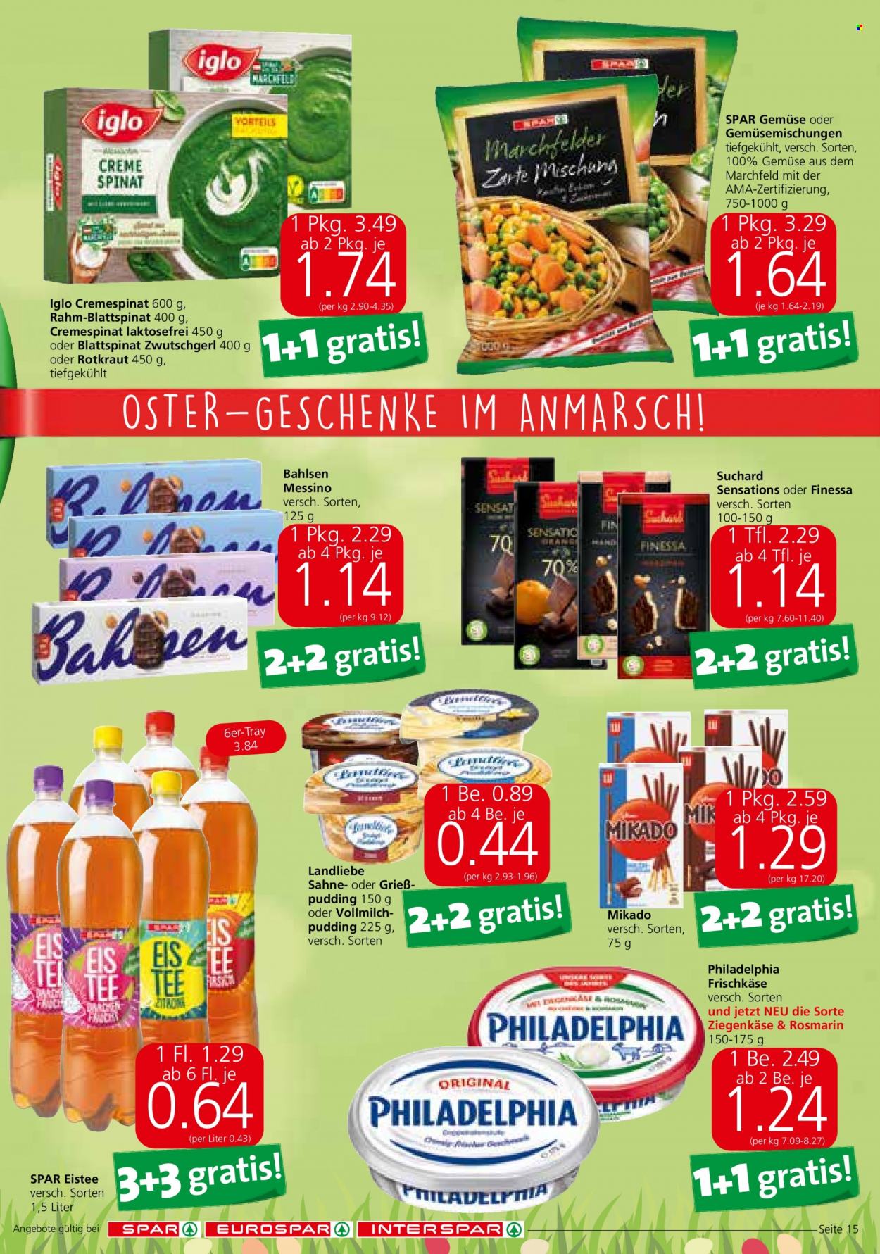 Angebote INTERSPAR - 30.3.2023 - 12.4.2023. Seite 15