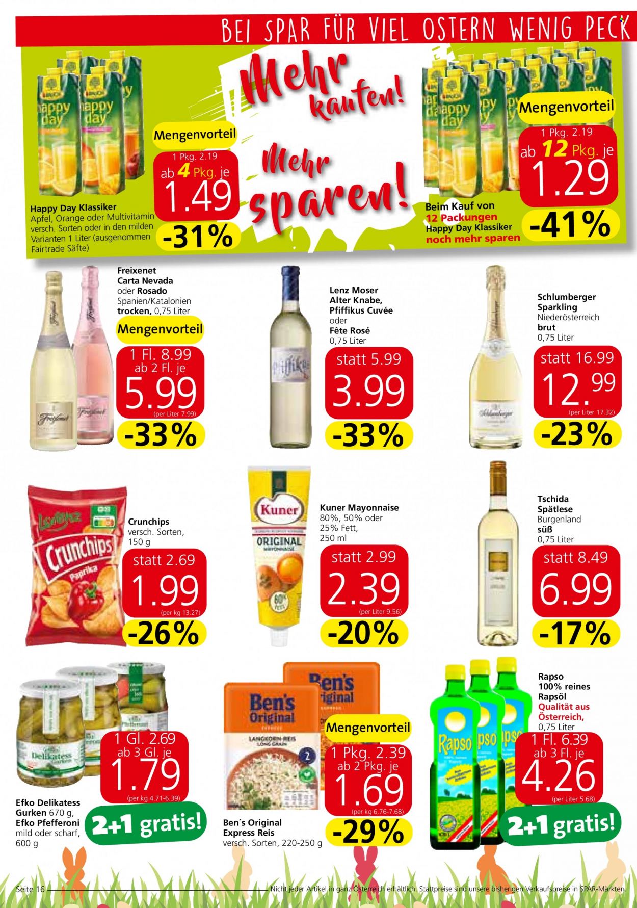 Angebote INTERSPAR - 30.3.2023 - 12.4.2023. Seite 16