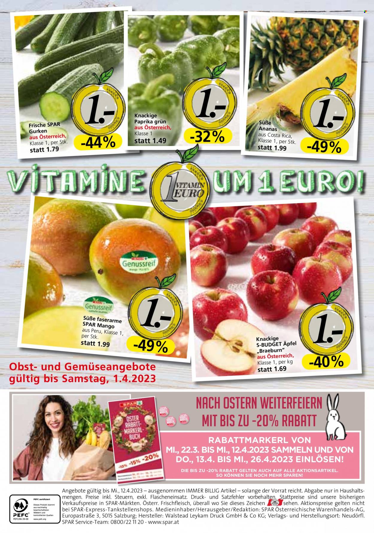 Angebote INTERSPAR - 30.3.2023 - 12.4.2023. Seite 20