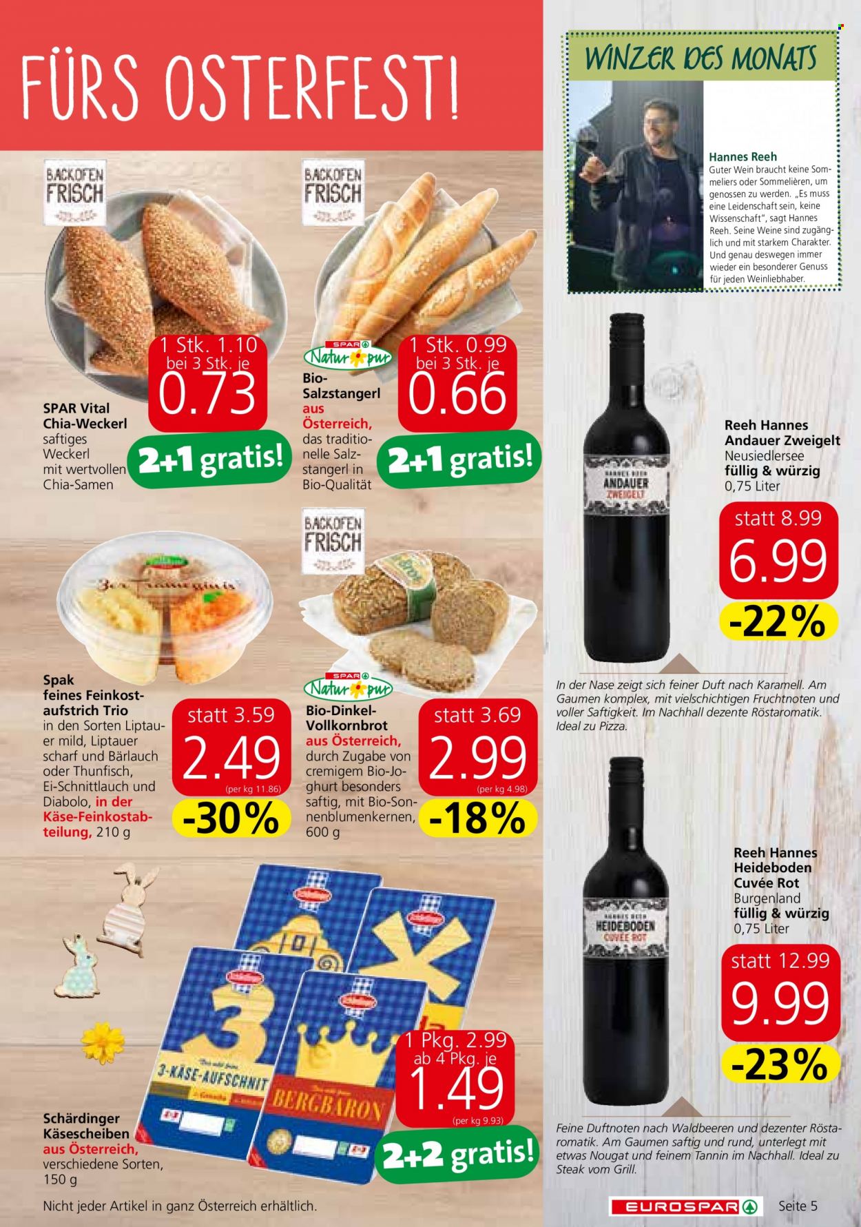Angebote EUROSPAR - 30.3.2023 - 12.4.2023. Seite 5