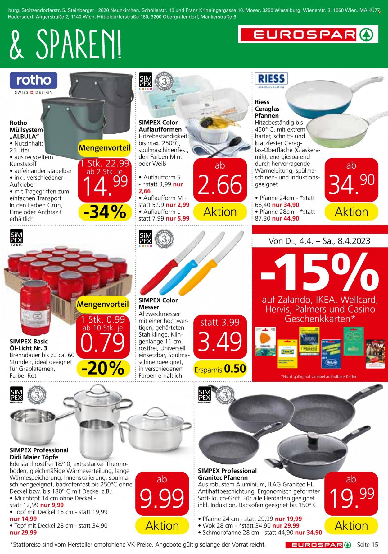 Angebote EUROSPAR - 30.3.2023 - 12.4.2023. Seite 15