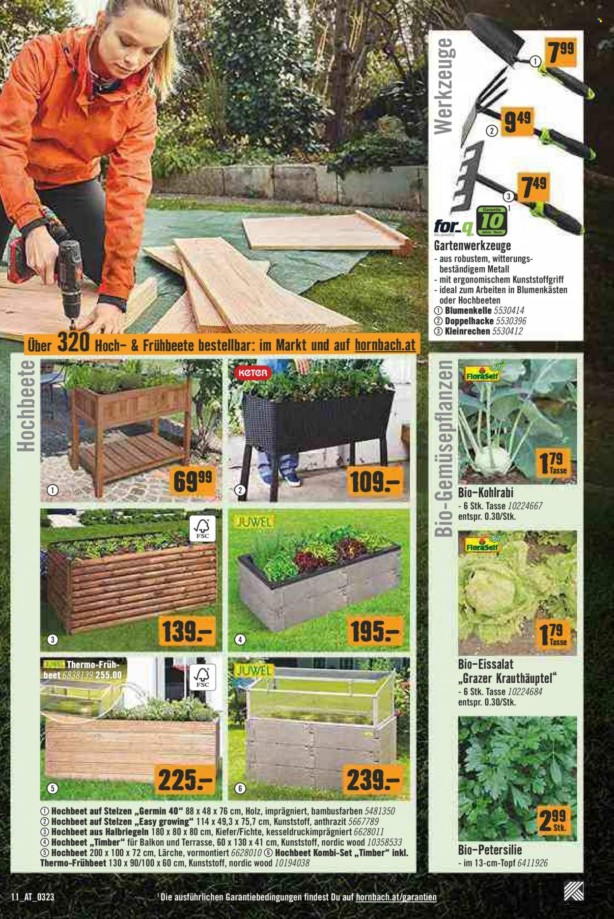 Angebote Hornbach - 29.3.2023 - 12.4.2023. Seite 11