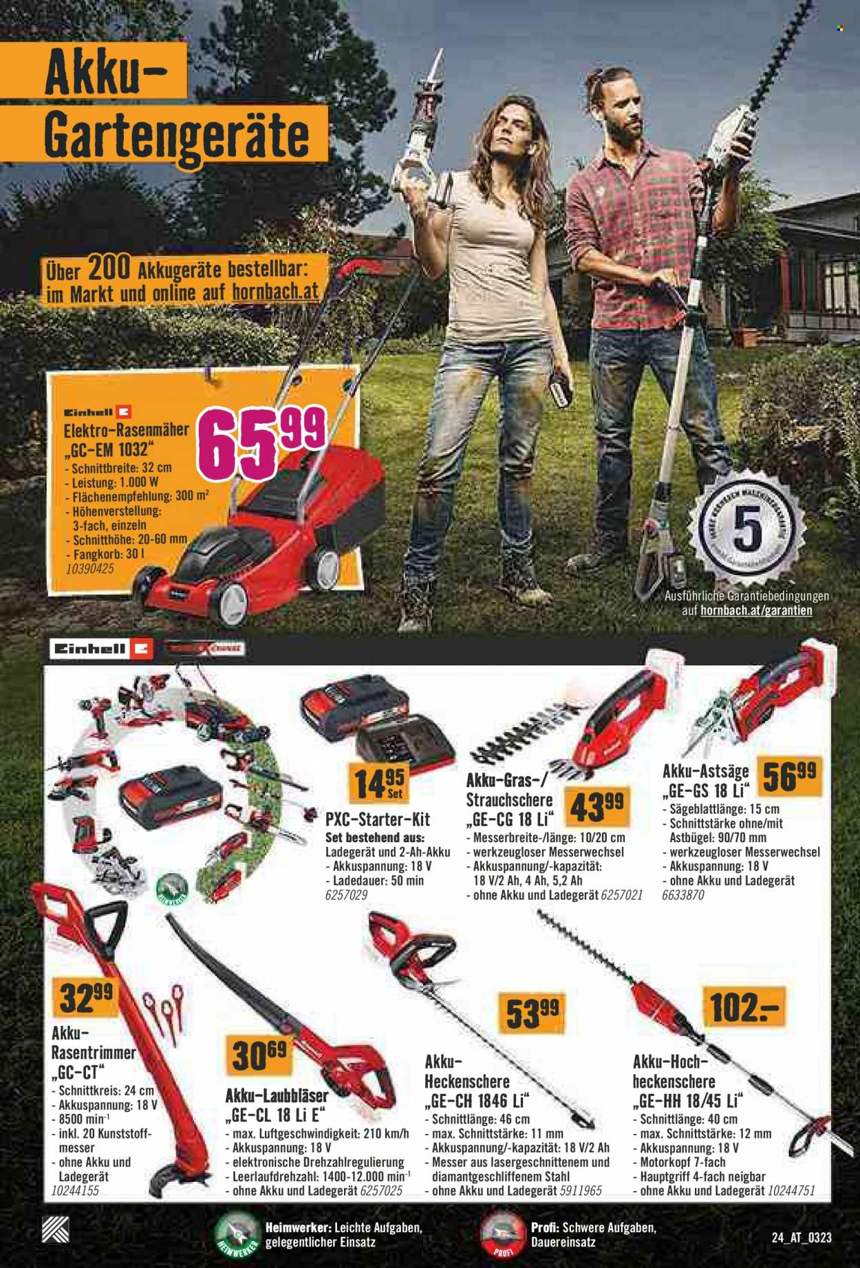 Angebote Hornbach - 29.3.2023 - 12.4.2023. Seite 24