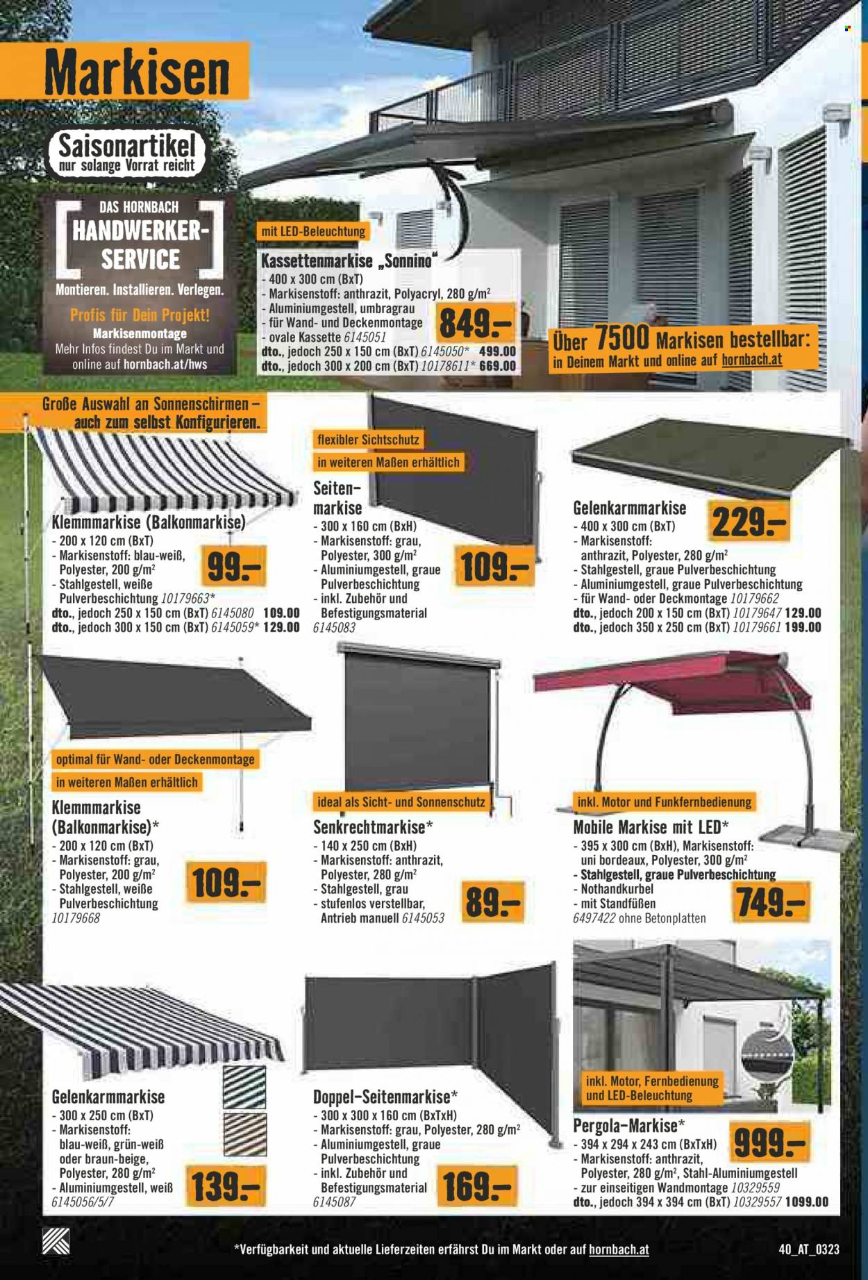 Angebote Hornbach - 29.3.2023 - 12.4.2023. Seite 40