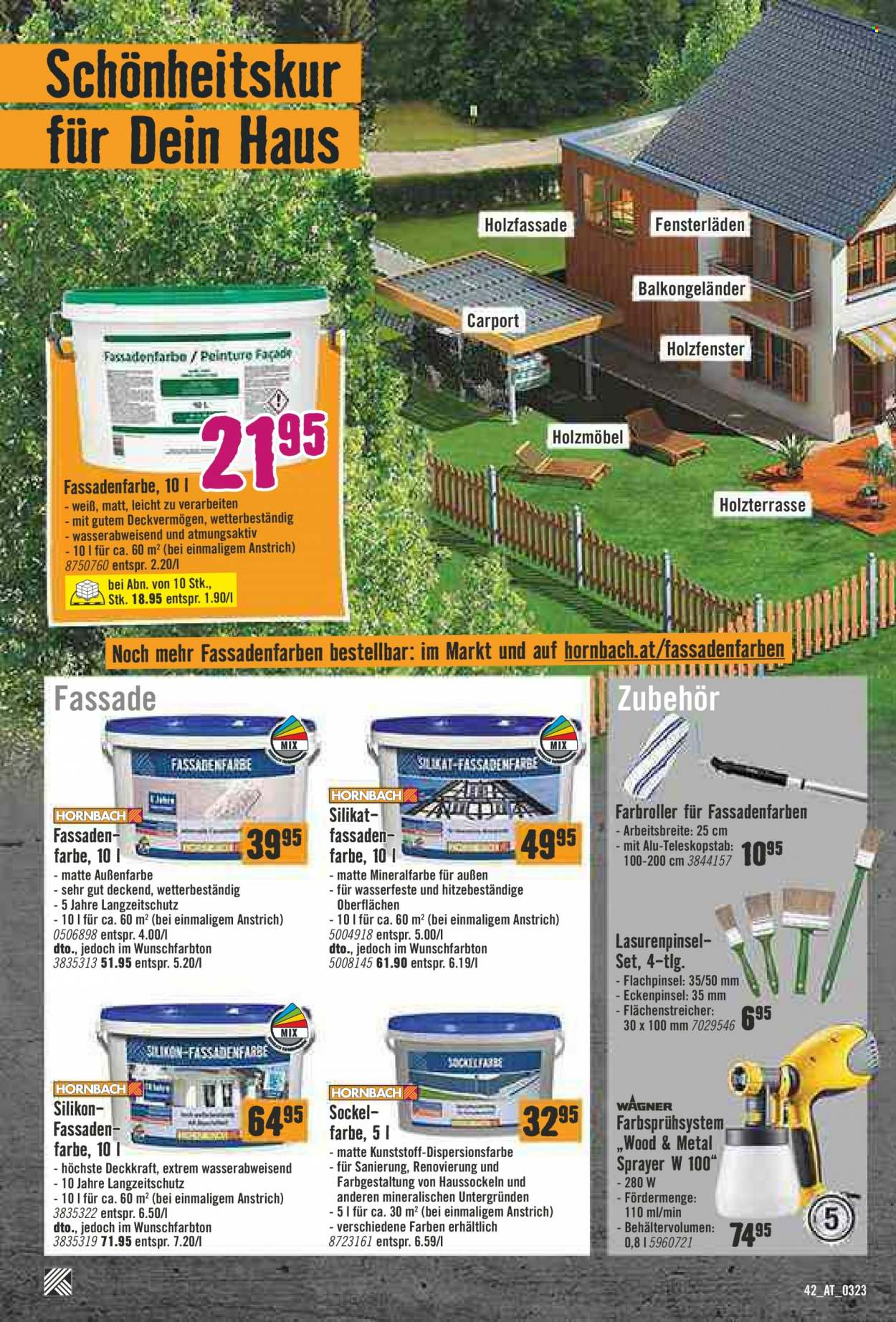 Angebote Hornbach - 29.3.2023 - 12.4.2023. Seite 42