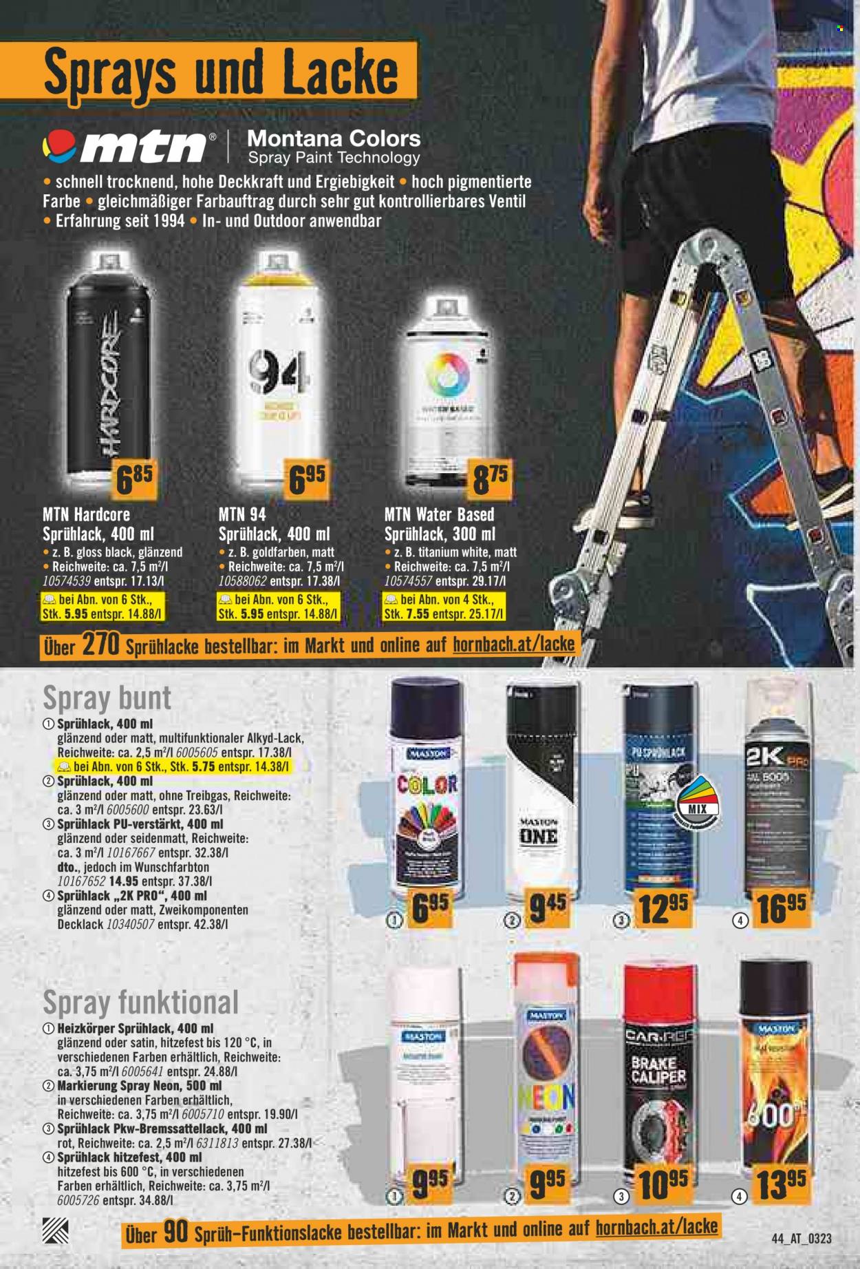 Angebote Hornbach - 29.3.2023 - 12.4.2023. Seite 44