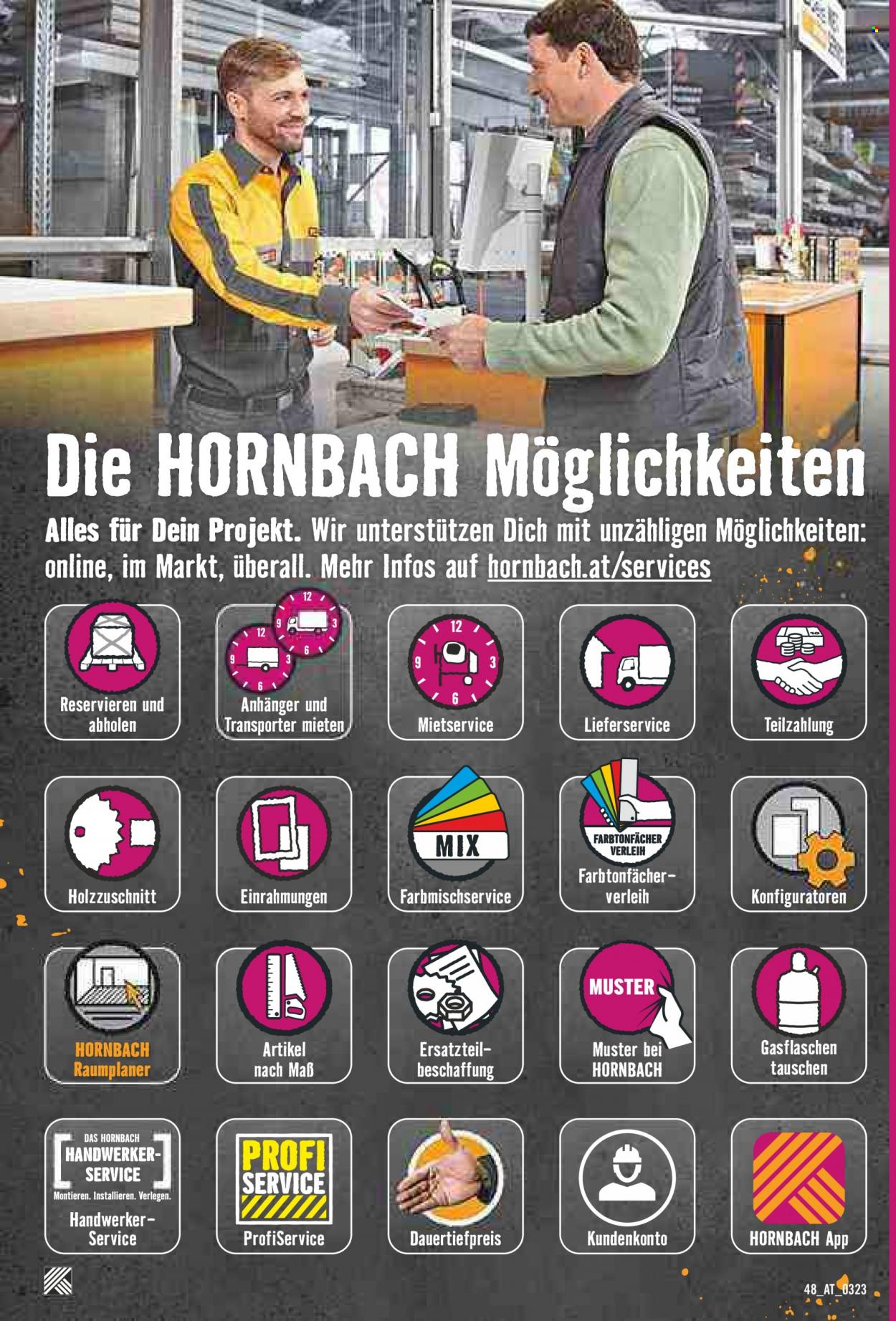 Angebote Hornbach - 29.3.2023 - 12.4.2023. Seite 48
