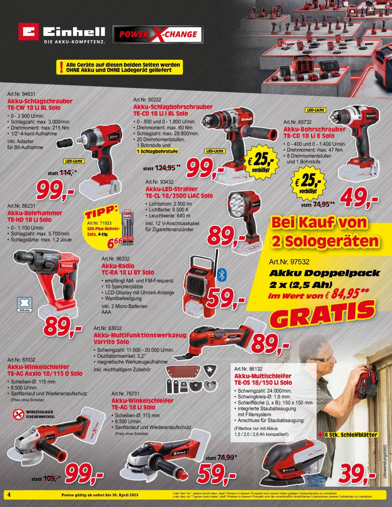 Angebote Zgonc - 1.4.2023 - 30.4.2023. Seite 4